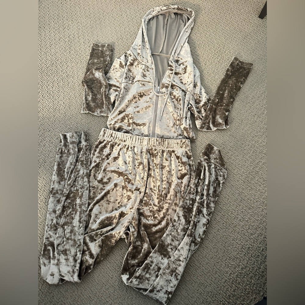 Velvet Track Suit